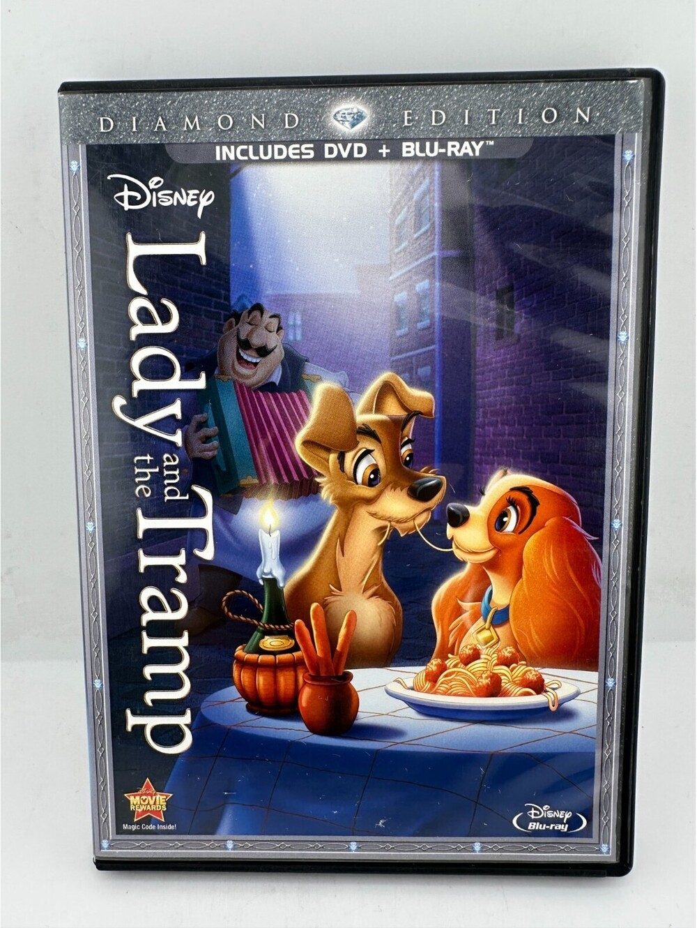 Lady and the Tramp Diamond Edition Blu-ray DVD 2 Disc Combo Disney